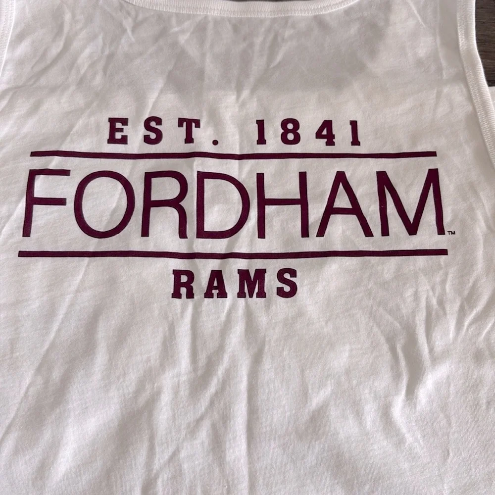 NWT [League] Fordham University Rams NCAA Sleeveless Tank Top Men’s Sz X-Large - Picture 5 of 10